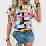 Mónica - Blusa de màniga curta