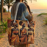 Handmade Beach Bag | Melanin Queens Glow