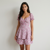Vestit Mini Luciana Floral Cruzat
