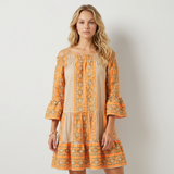 Vestit Mini Valentina Amb Espatlles Descobertes Estampat