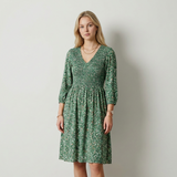 Daniela Vestit Mini Floral Fruncit