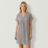 Vestit Delia amb escot en V i detalls de botons