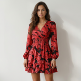 Vestit Valeria Floral Volants