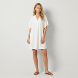 Mirabela Elegant vestit amb escot en V drapejat