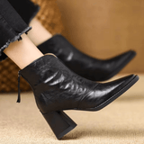 Živilė - Botes de luxe amb talons moderadament alts