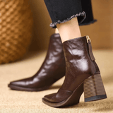 Živilė - Botes de luxe amb talons moderadament alts